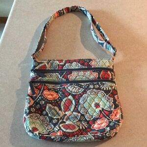 Vera Bradley Triple Zip Hipster Crossbody NWOT!
